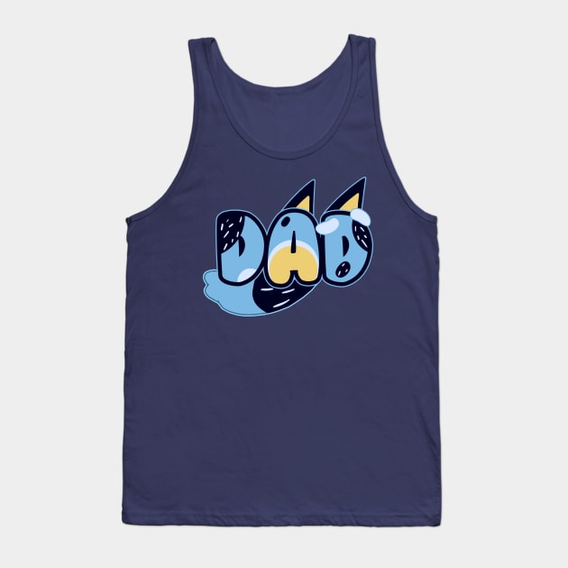 Dad Logo Tank Top by Pandadattarry